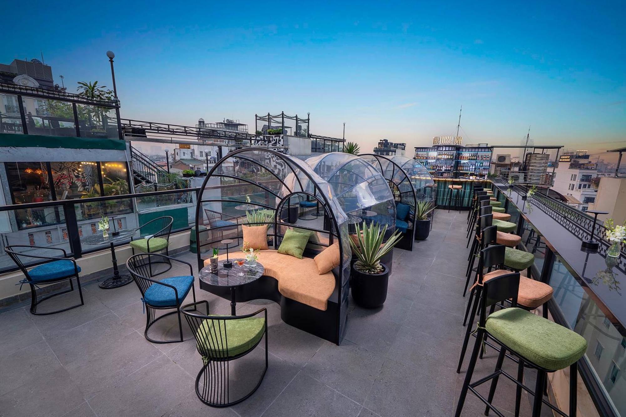 Le Premier Hotel & Rooftop Bar Hanoi Kültér fotó